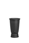green basics rainbarrel plus 110ltr living black